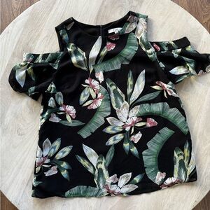 Stitch Fix Q&A open shoulder blouse medium